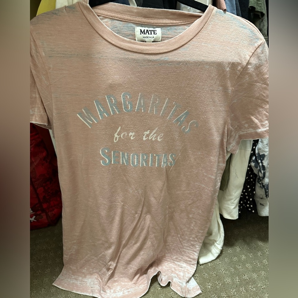 Mate the Label “Margaritas and Senoritas” Graphic Tee